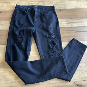 AGOLDE Black Distressed Sophie jeans - size 29